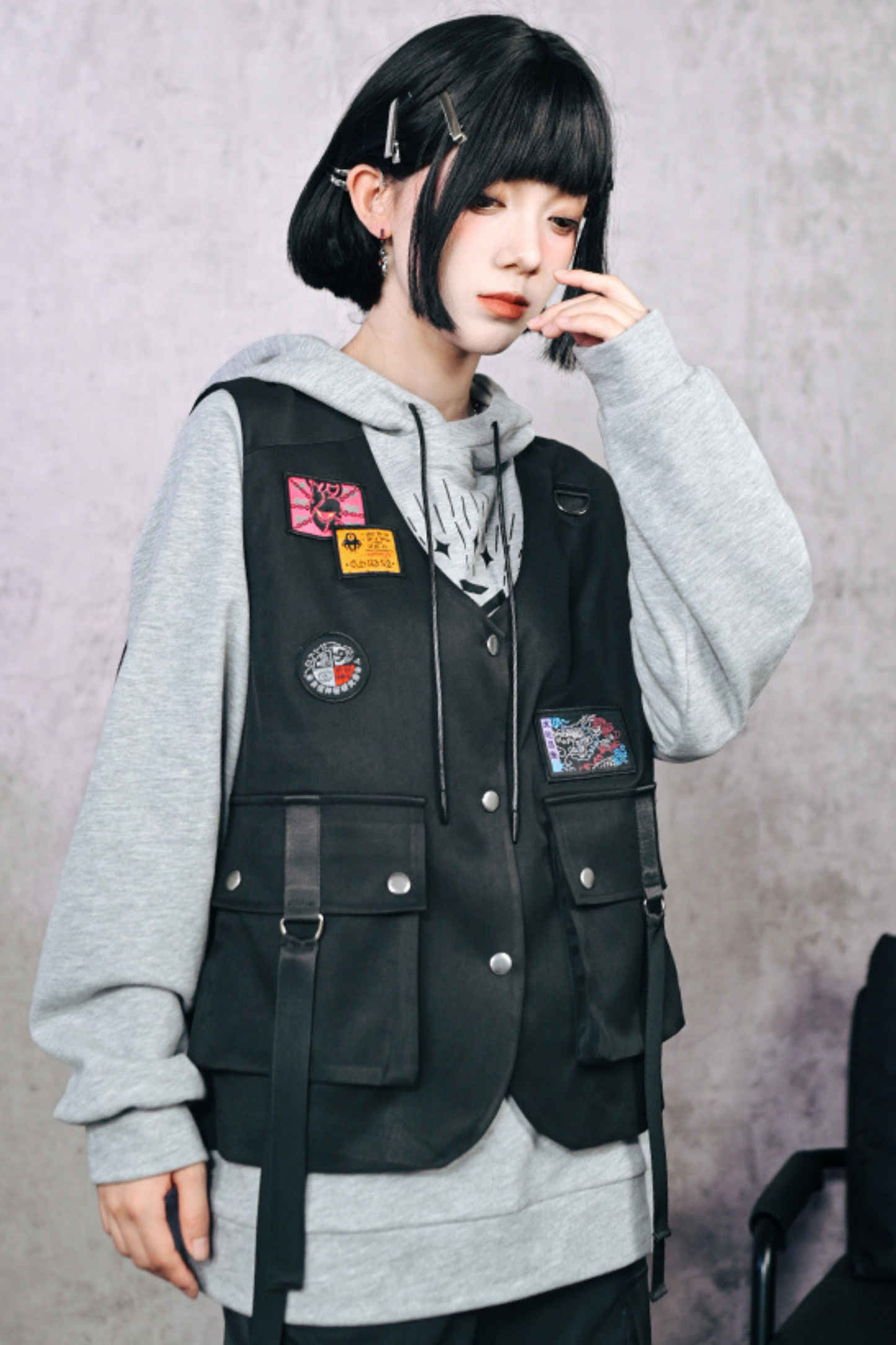 ワークウェアスタイルストリートベスト