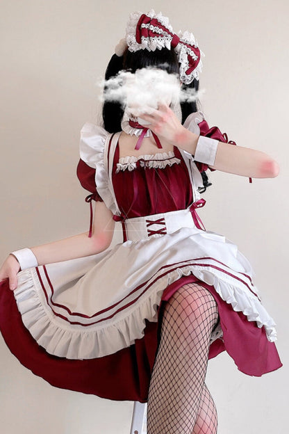 Large Size Loli Maid Cosplay Set