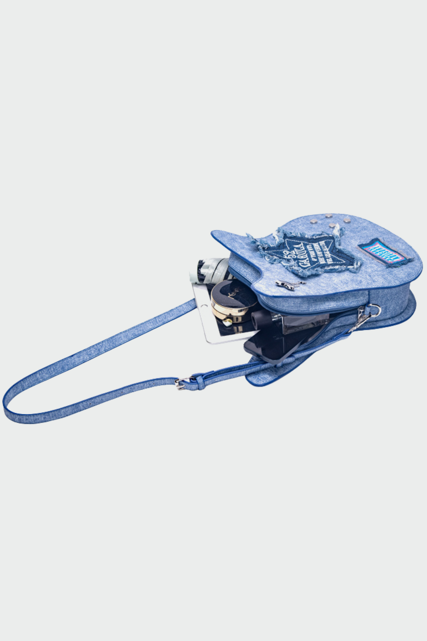 デニムギターカジュアルクリエイティブバッグ