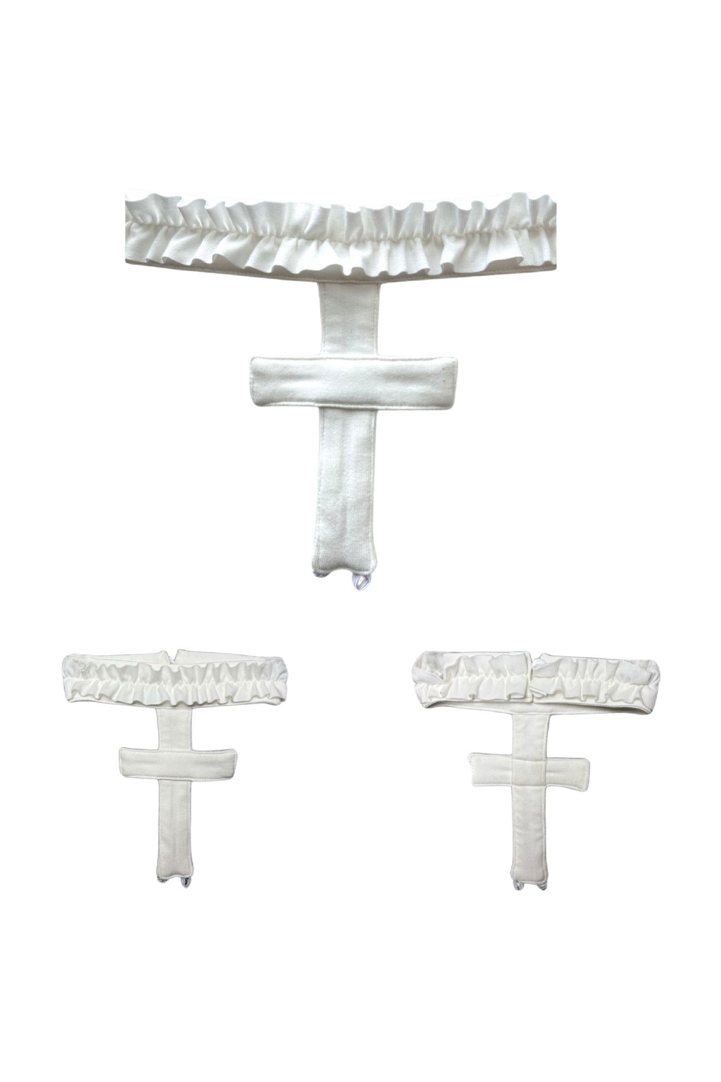 ゴシッククロスニットトップス