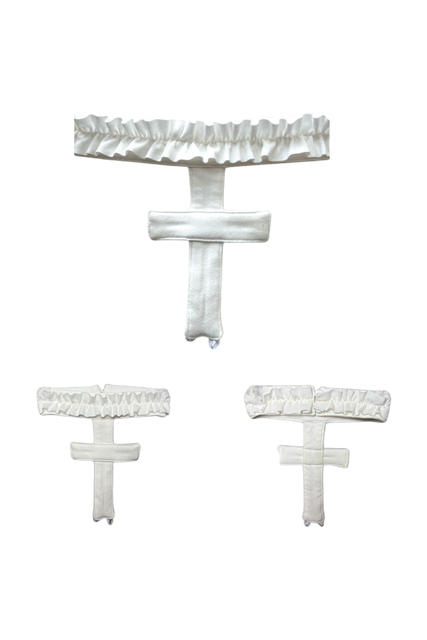 ゴシッククロスニットトップス