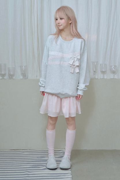 リボンプルオーバースウェット