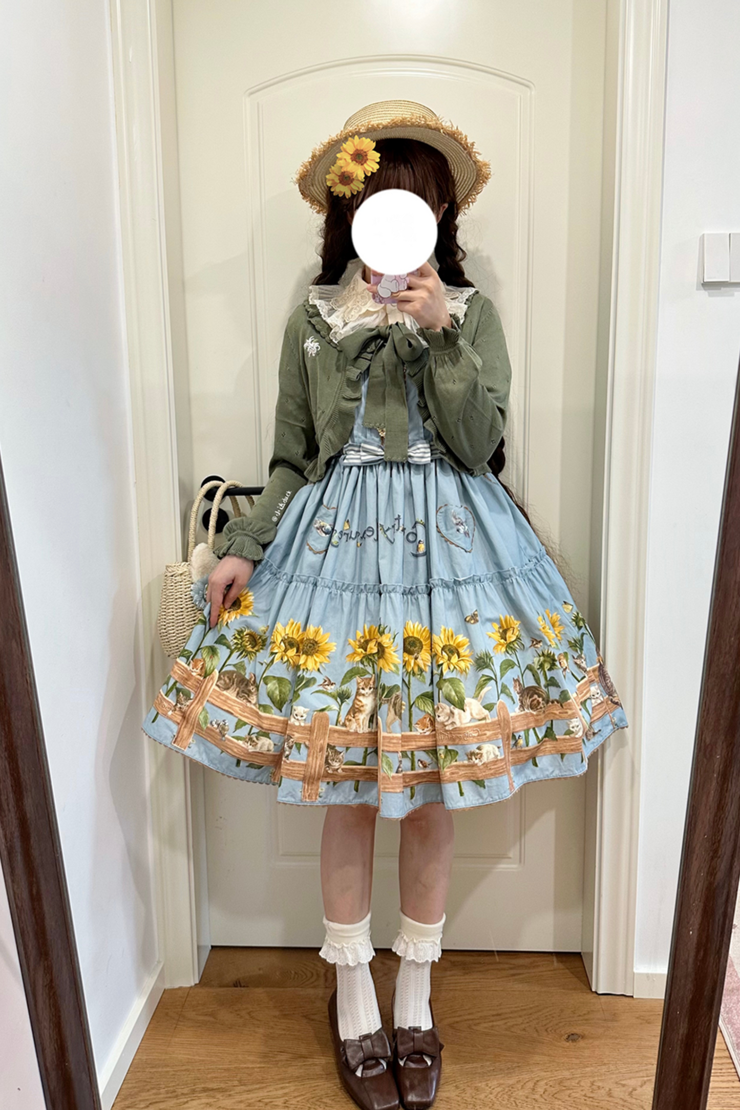 ひまわりドロップロリータセット