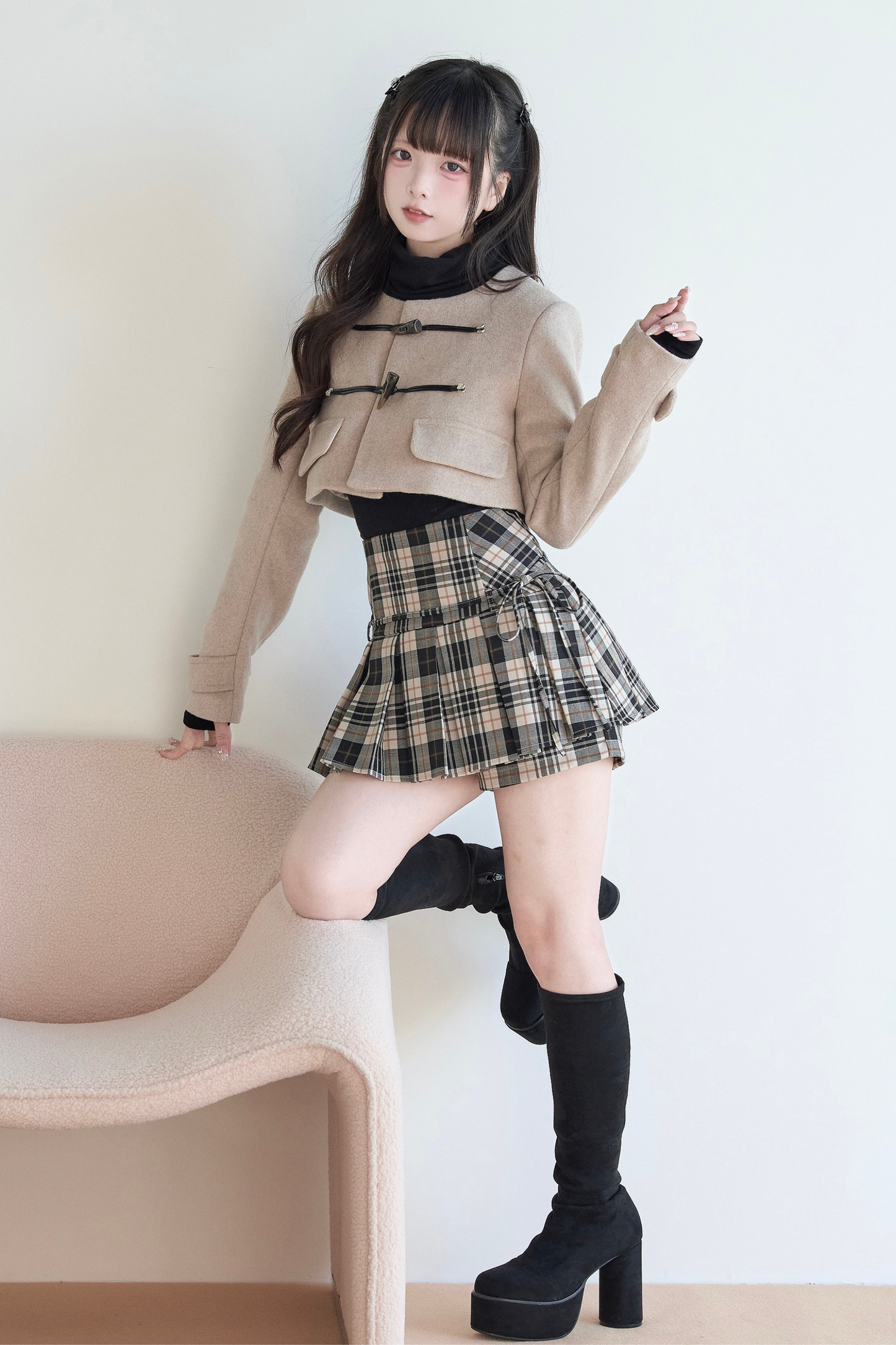 Horn Button Short Jacket