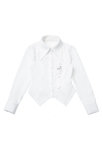 クロストリムカーディガン+シャツ+ネクタイ+パンツ