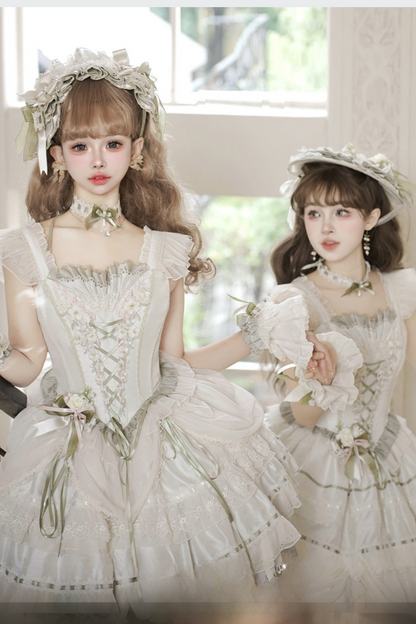 Jasmine Elegant Ballerina Lolita Dress and Accessories