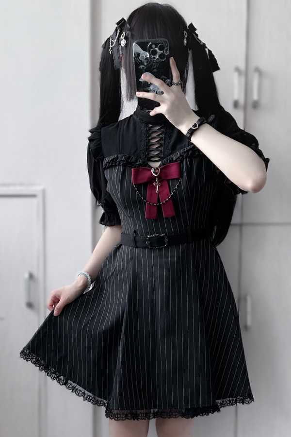 [Angel Neighborhood👼] Subculture Candy Slim One Piece