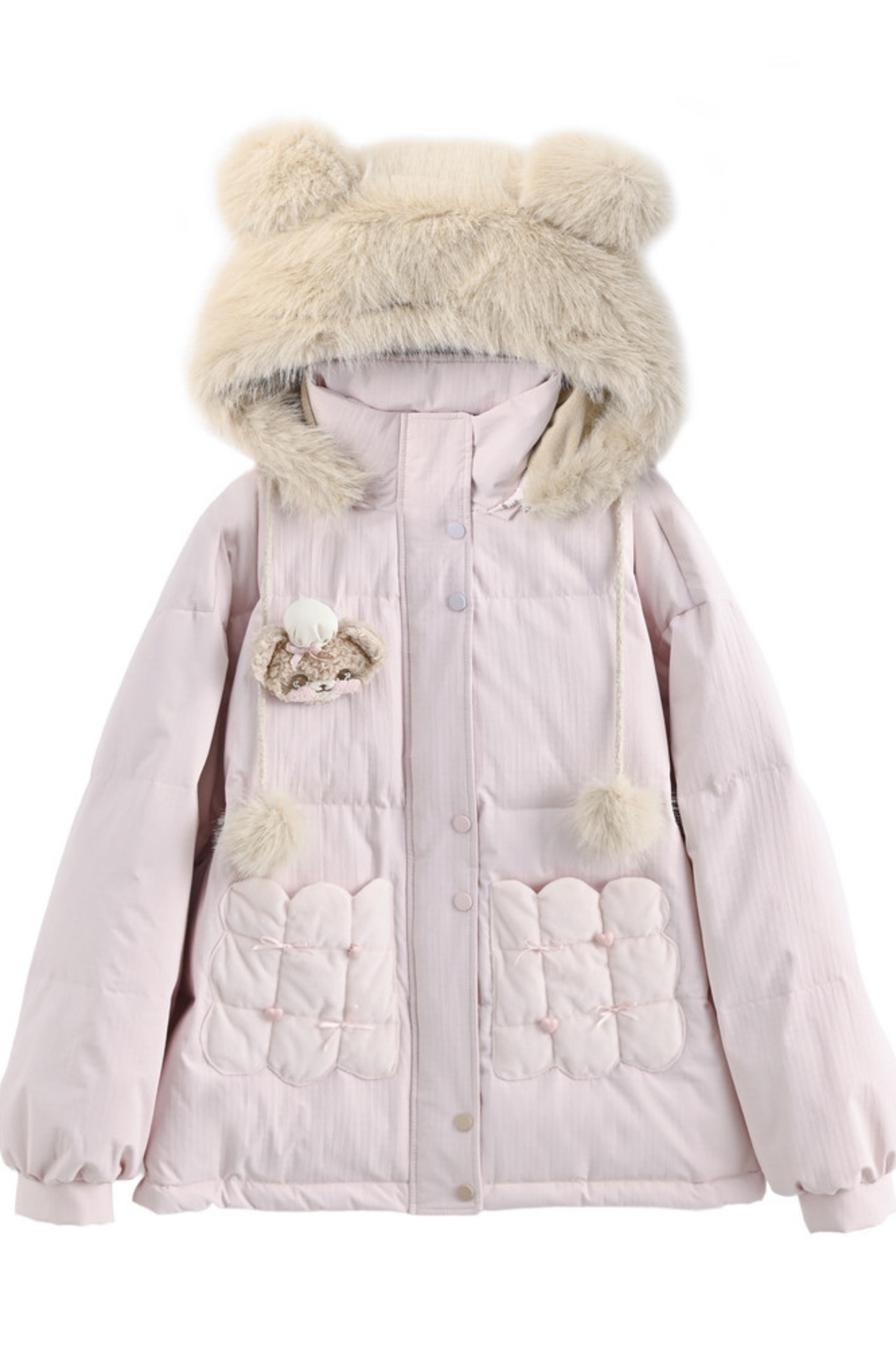 ベアフードスイートダウンジャケット