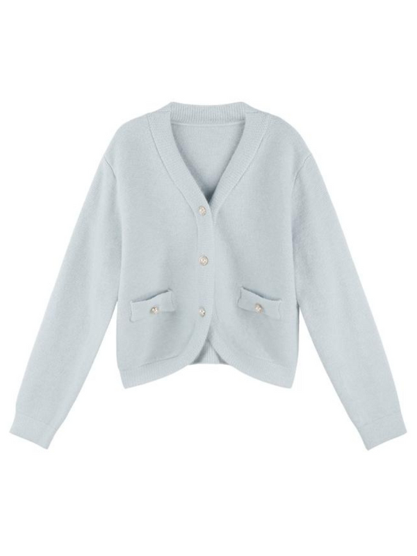 Coffee Camisole Dress + Over Cardigan