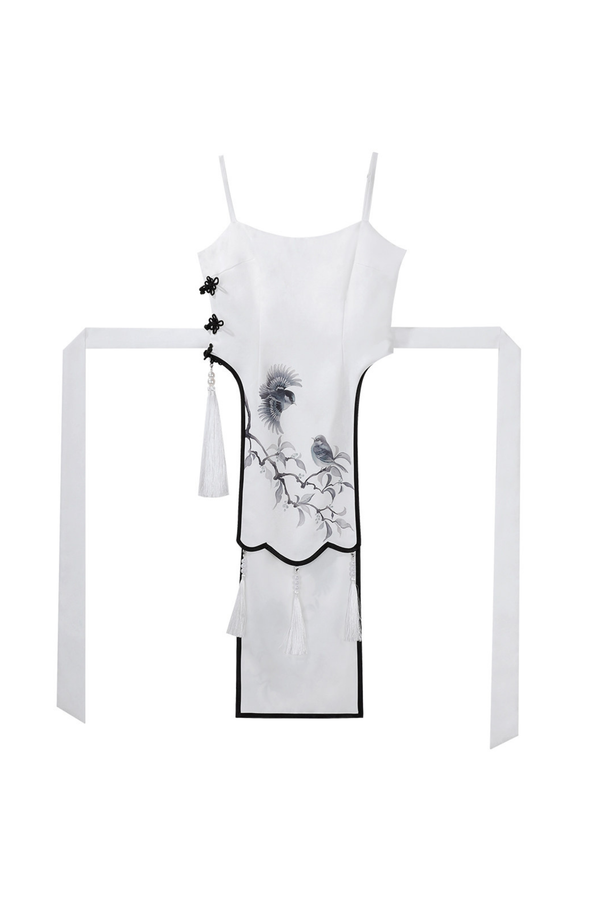 チャイナビッグスリーブケープ+シャツ+ロングスカート+ウエストベルト+チャイナトップス+スカート+キャミソールドレス+レッグウォーマー