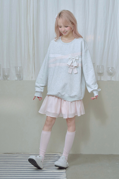 リボンプルオーバースウェット