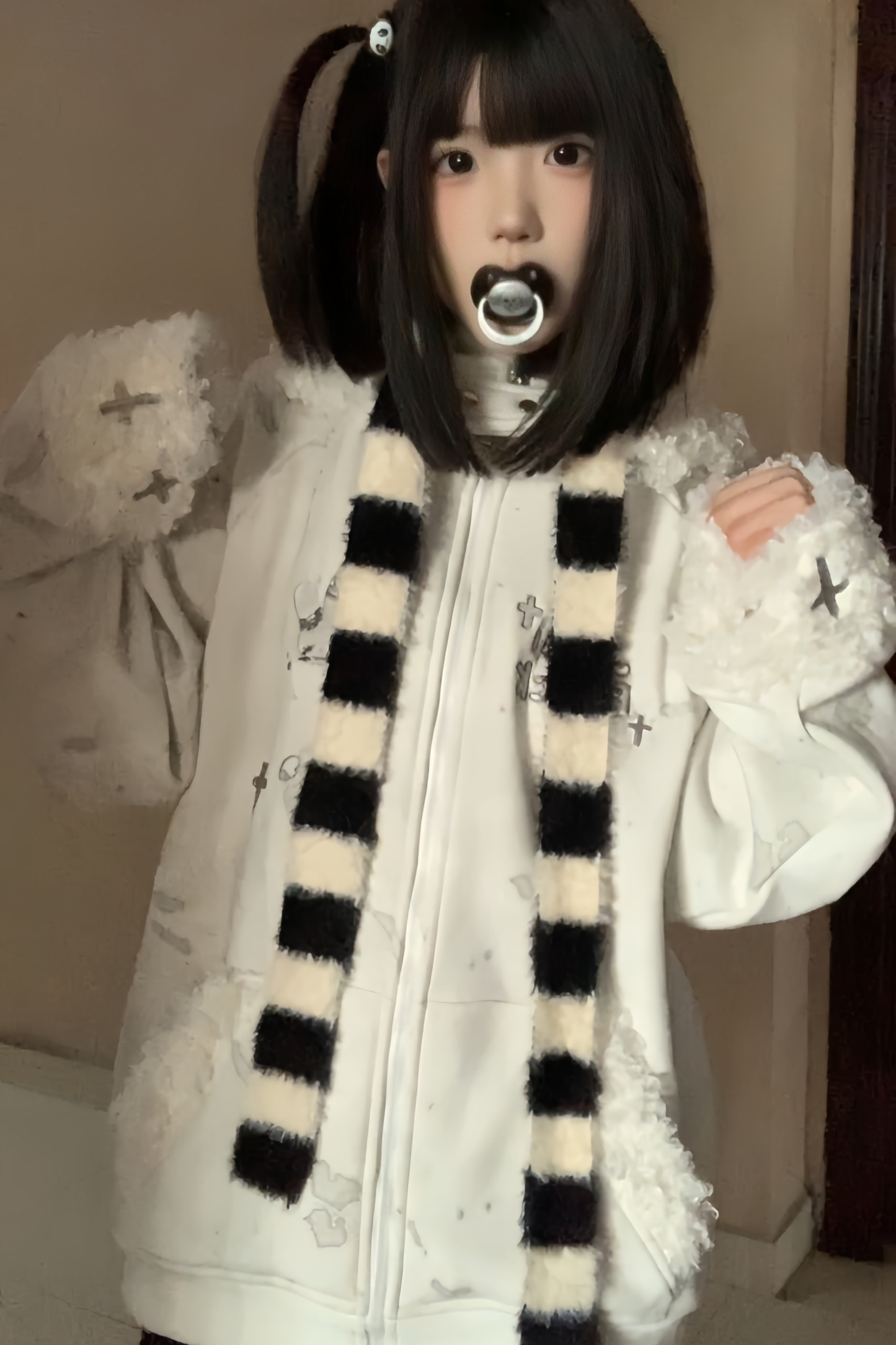 ファーイヤーフードサブカルジャケット