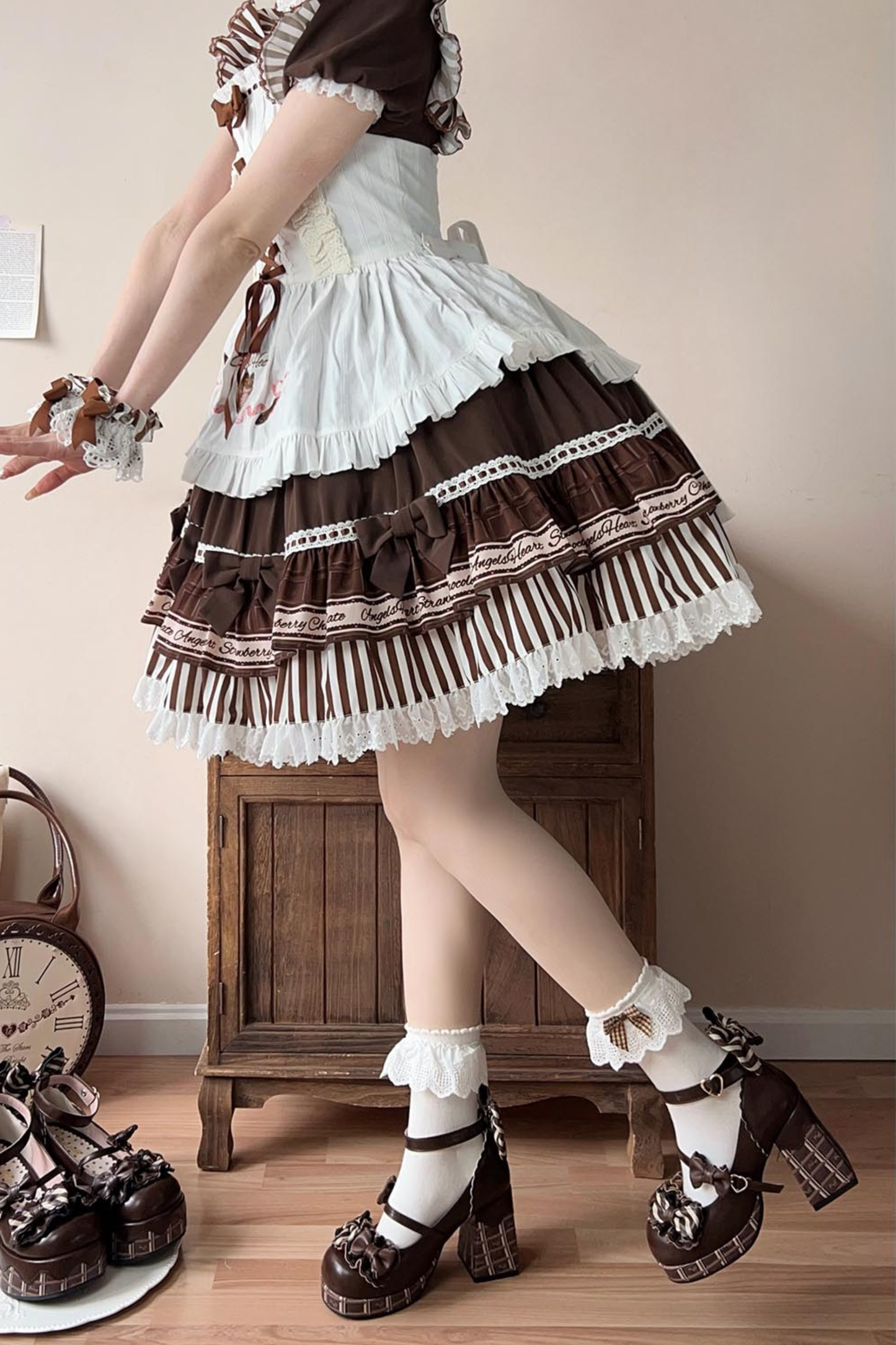 チョコレートスイートロリータヒール