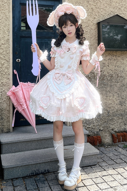 キュートシュガーメイドロリータドレス