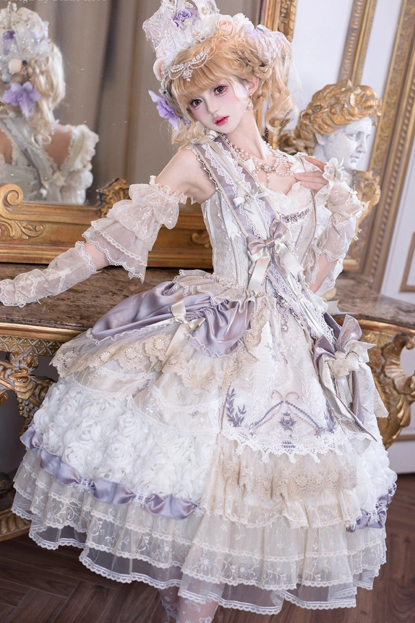 エレガントブライダルドレス＋ロリータアクセサリー