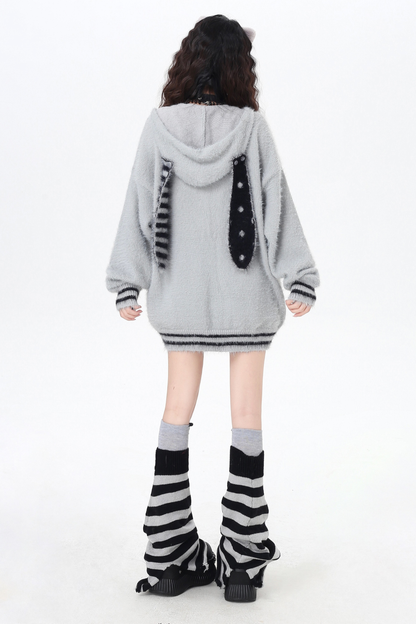 クールラビットフードオーバージャケット