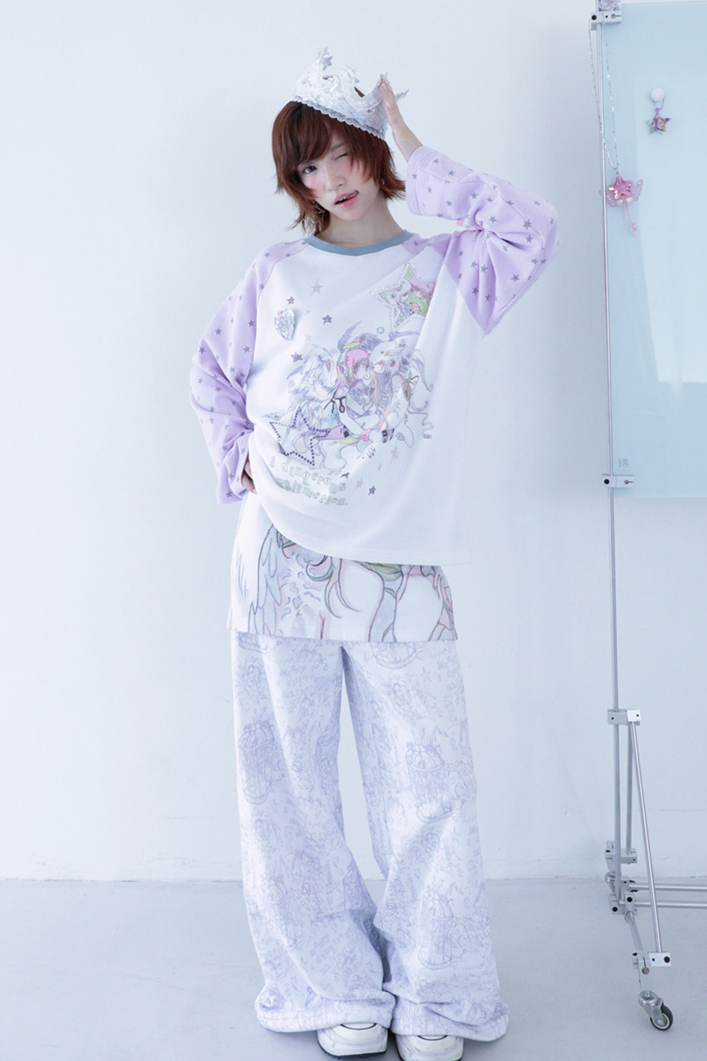 Millennium Dream Rhinestone Sweatshirt