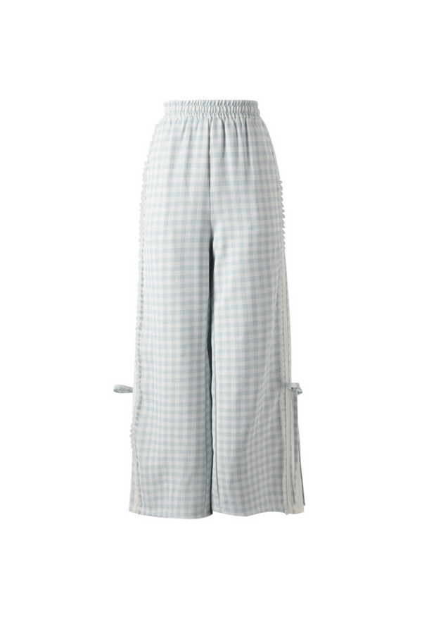 Girlfriend Sweet Top + Gingham Check Pants