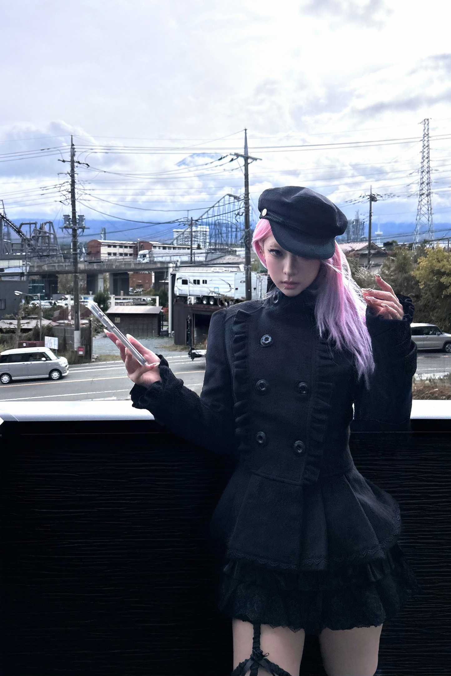 ビッグリボンゴシックコート