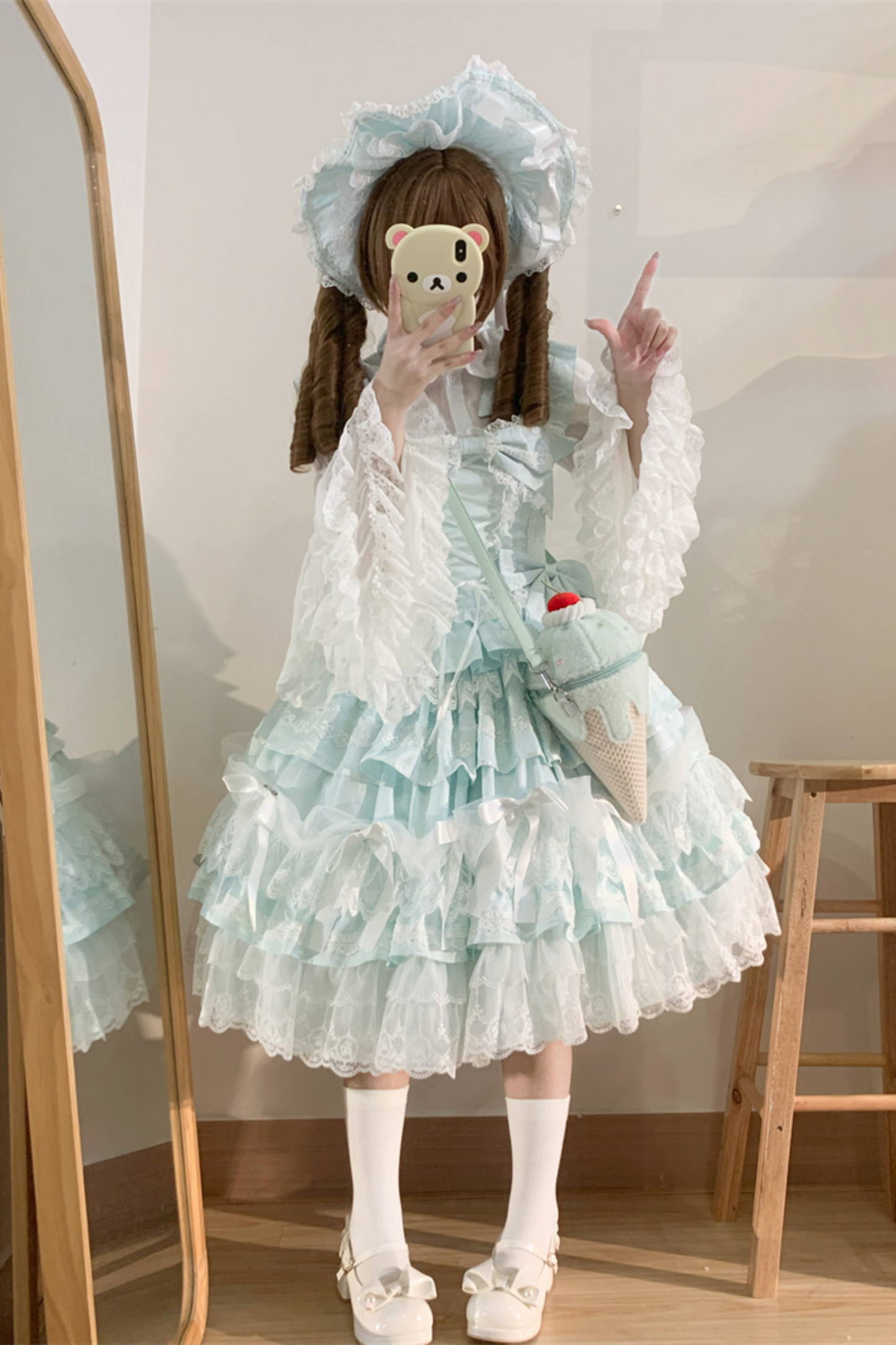 アイスクリームクロスボディロリータバッグ