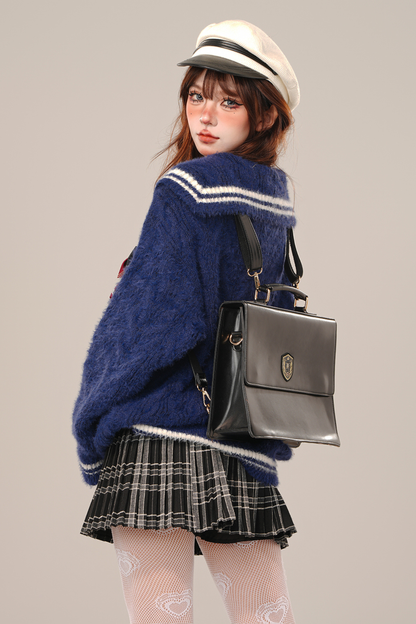 スクールセーラーニット