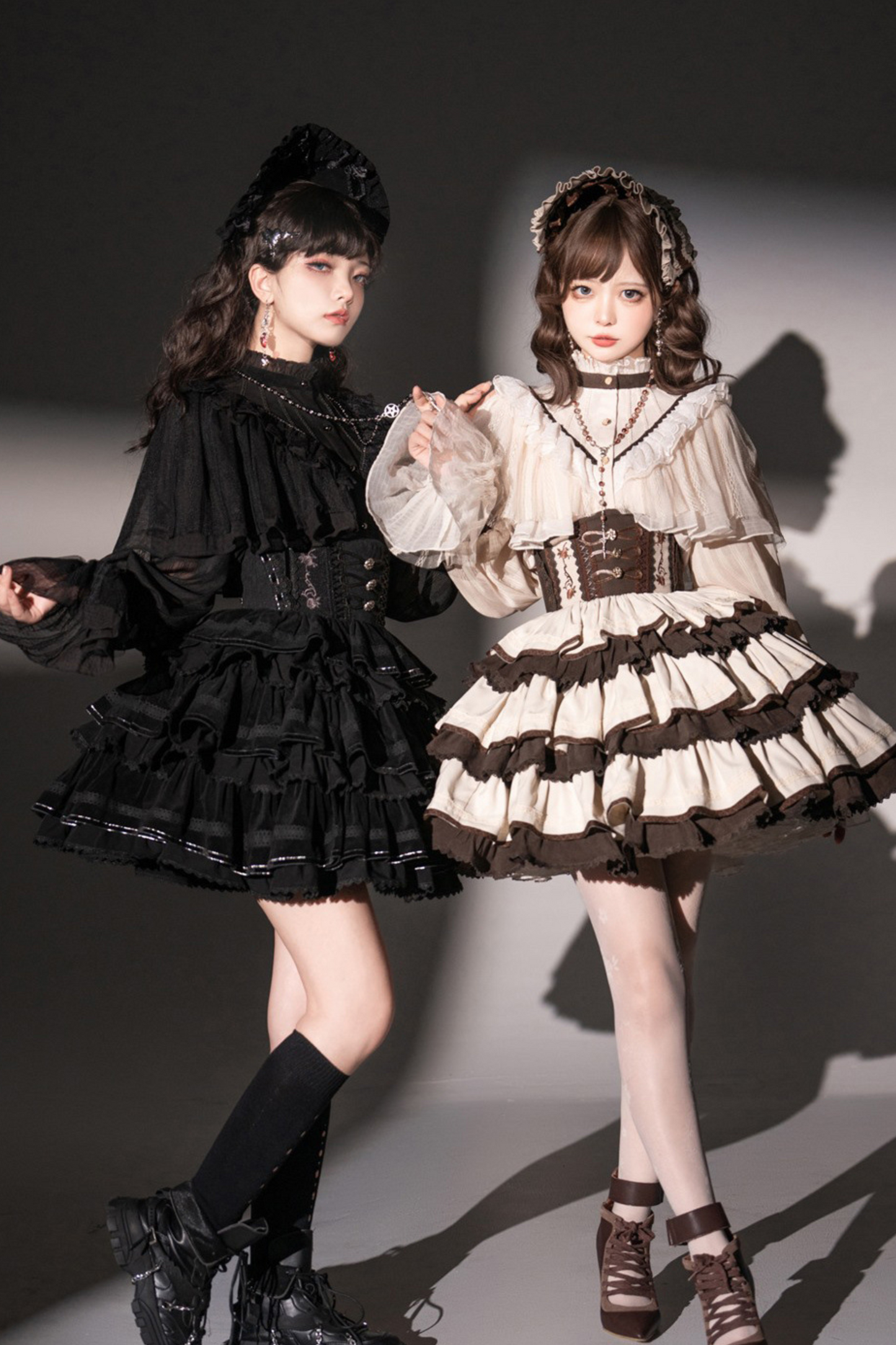 【予約商品】ロリータシャツ+フィッシュボーンスカート