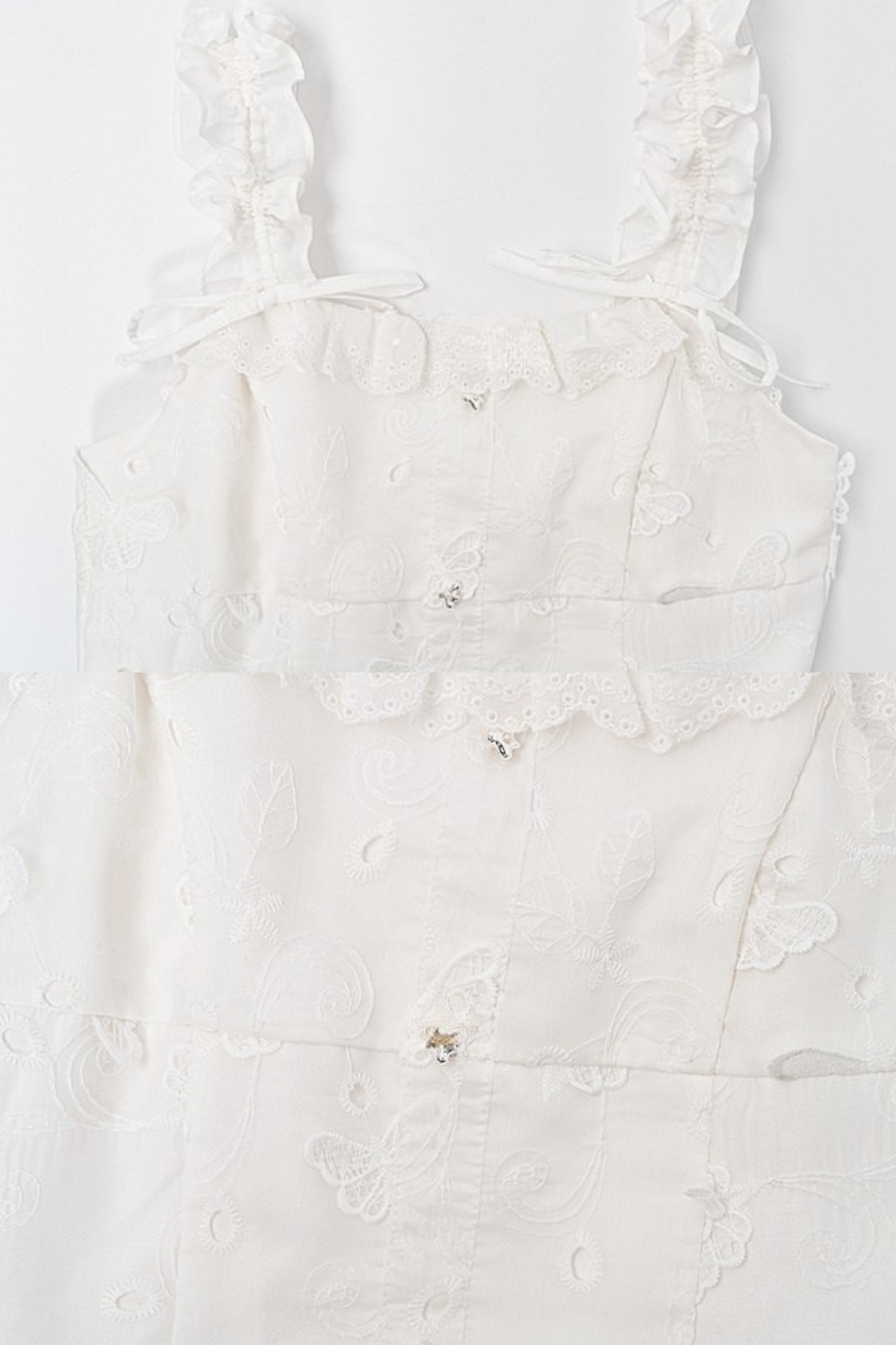 Sweet Style Pure White Girl Puffy Dress