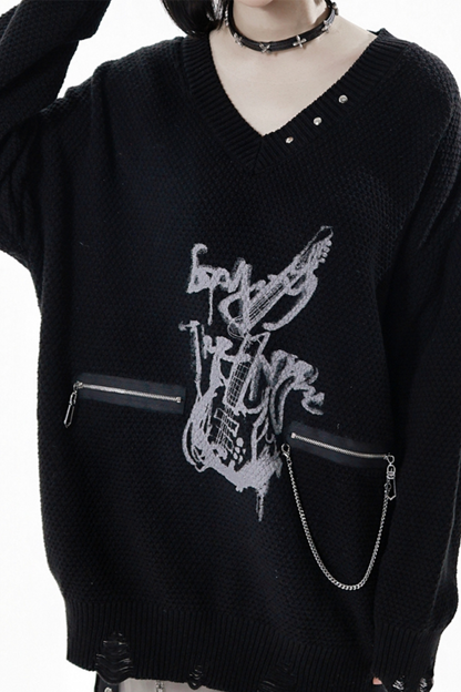 アシメルーズトップス+スカート+パンツ