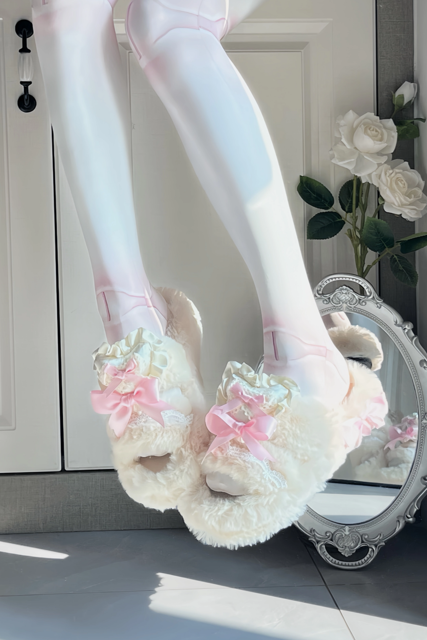 バニーファーロリータスリッパ