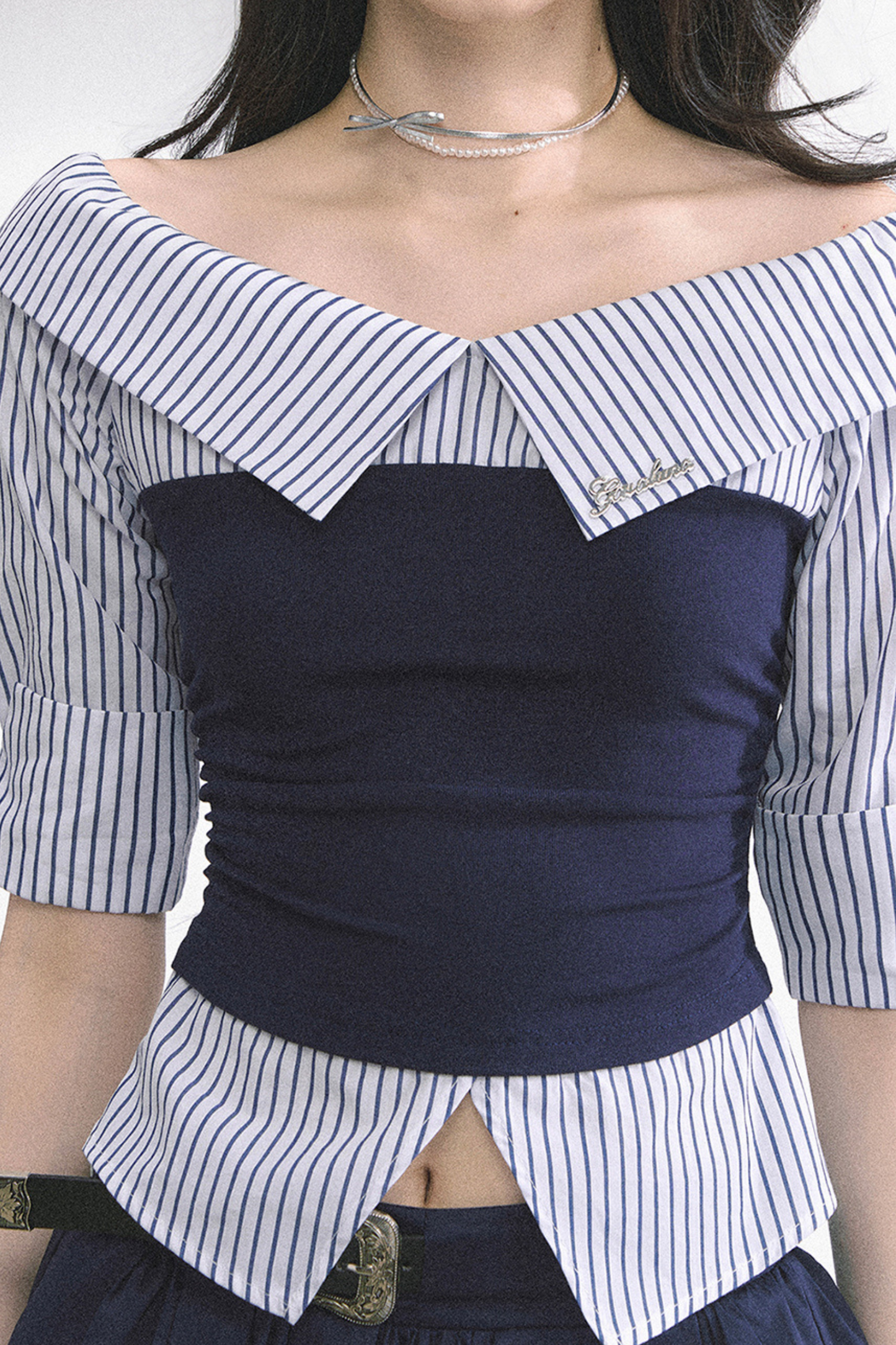 French American Stripe Tops