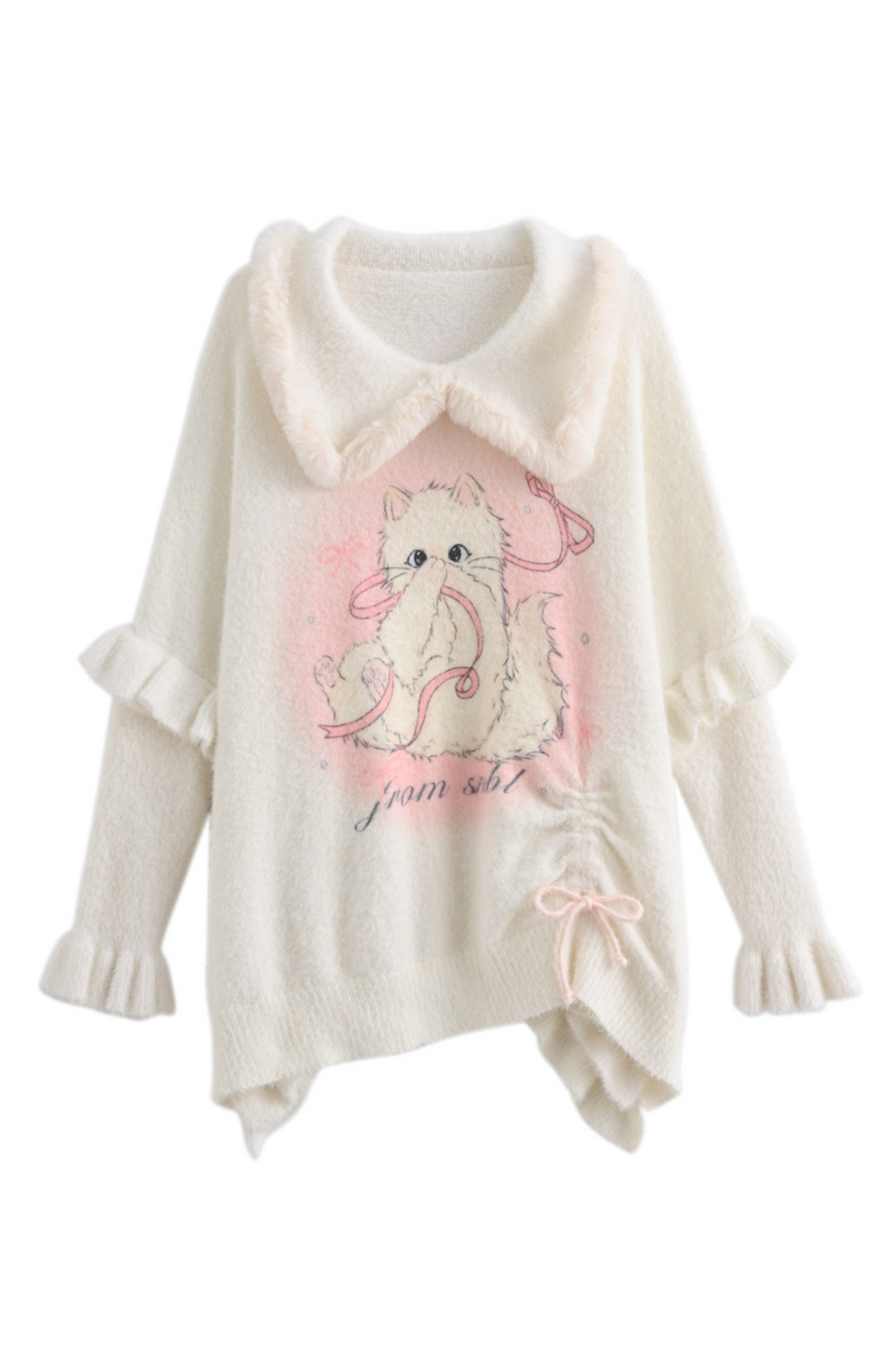 スイートキャットニットセーター