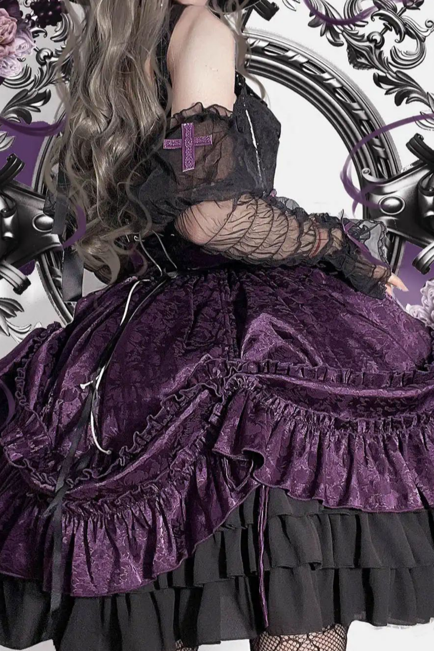 ゴシックロリータデイリースカート