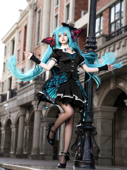 [Deadline for reservation: July 28th] Butterfly Elements Dark Gothic Lolita