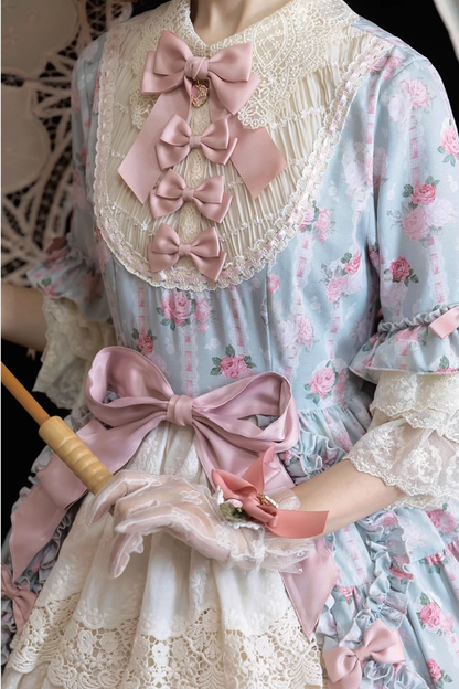 エレガントプリンセススリーブロリータドレス