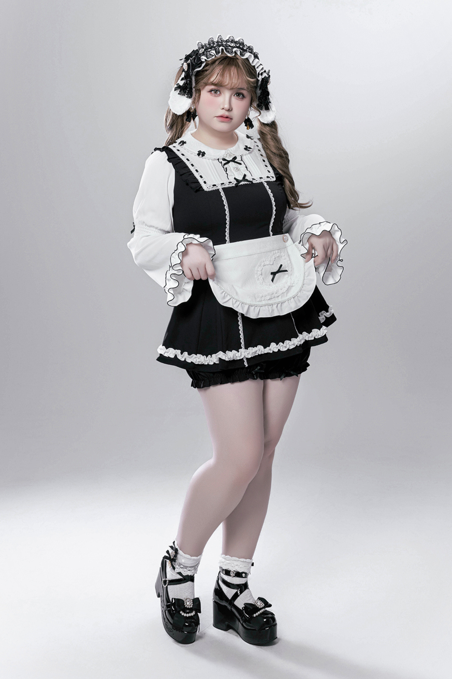 Sweet Maid Top + Panties + Apron
