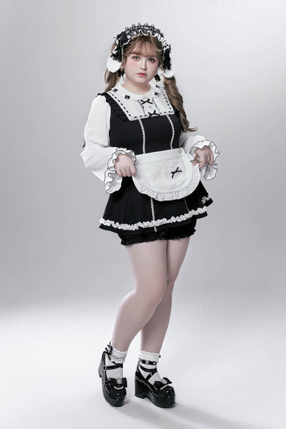 Sweet Maid Top + Panties + Apron