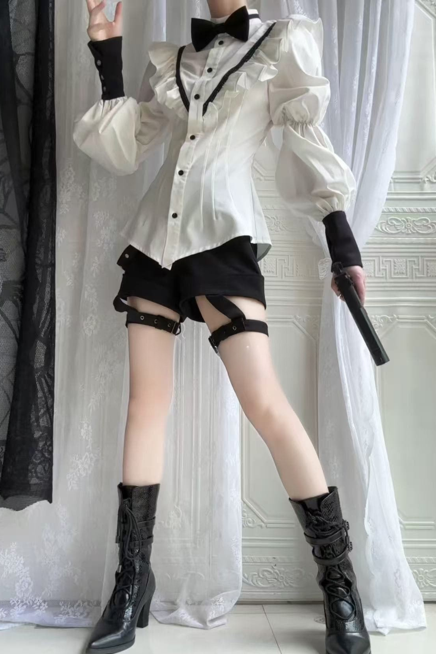 王子ゴスロリータタキシードセットアップ