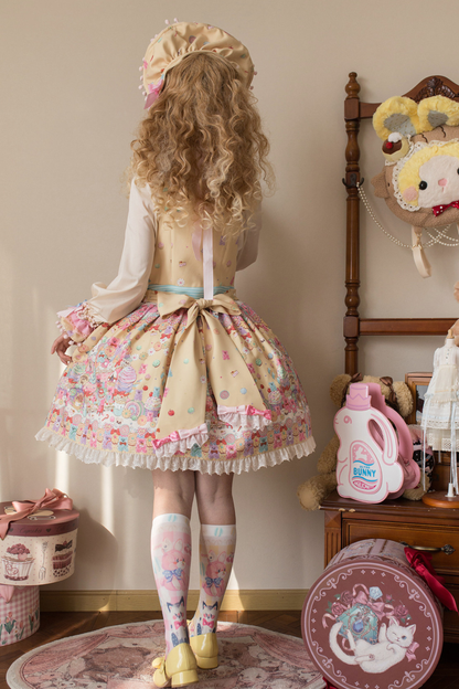 スウィートハートキャンディサスペンダースカート+ジャンパースカート