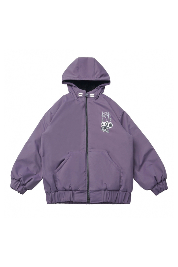 Blackberry Hooded Jacket + Top + Pants + Skirt