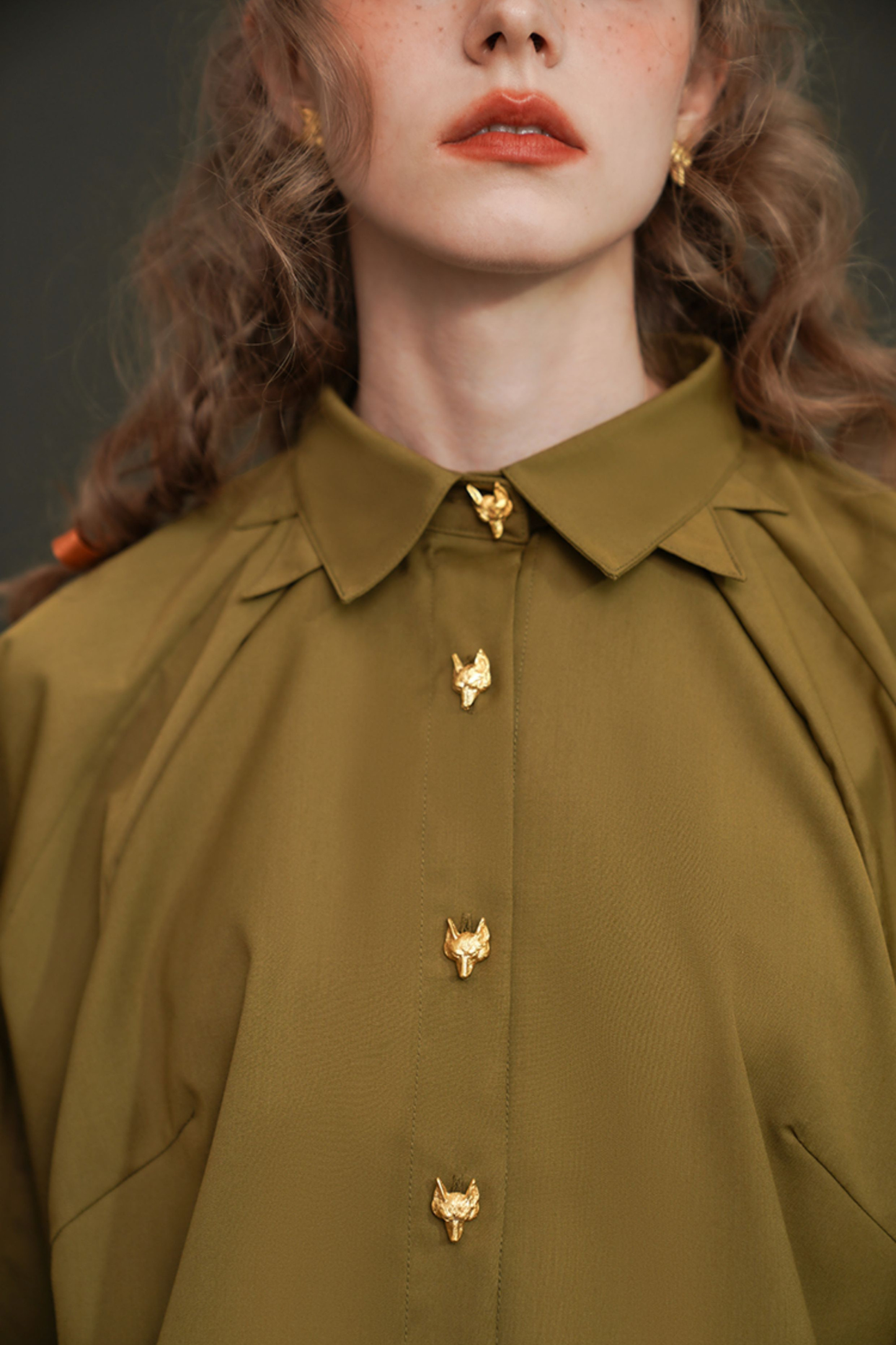 レトロラタンスリーブシャツ