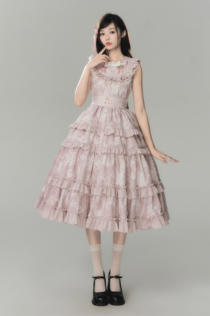 ラブリーロリータベストドレス+トップス+ベルト