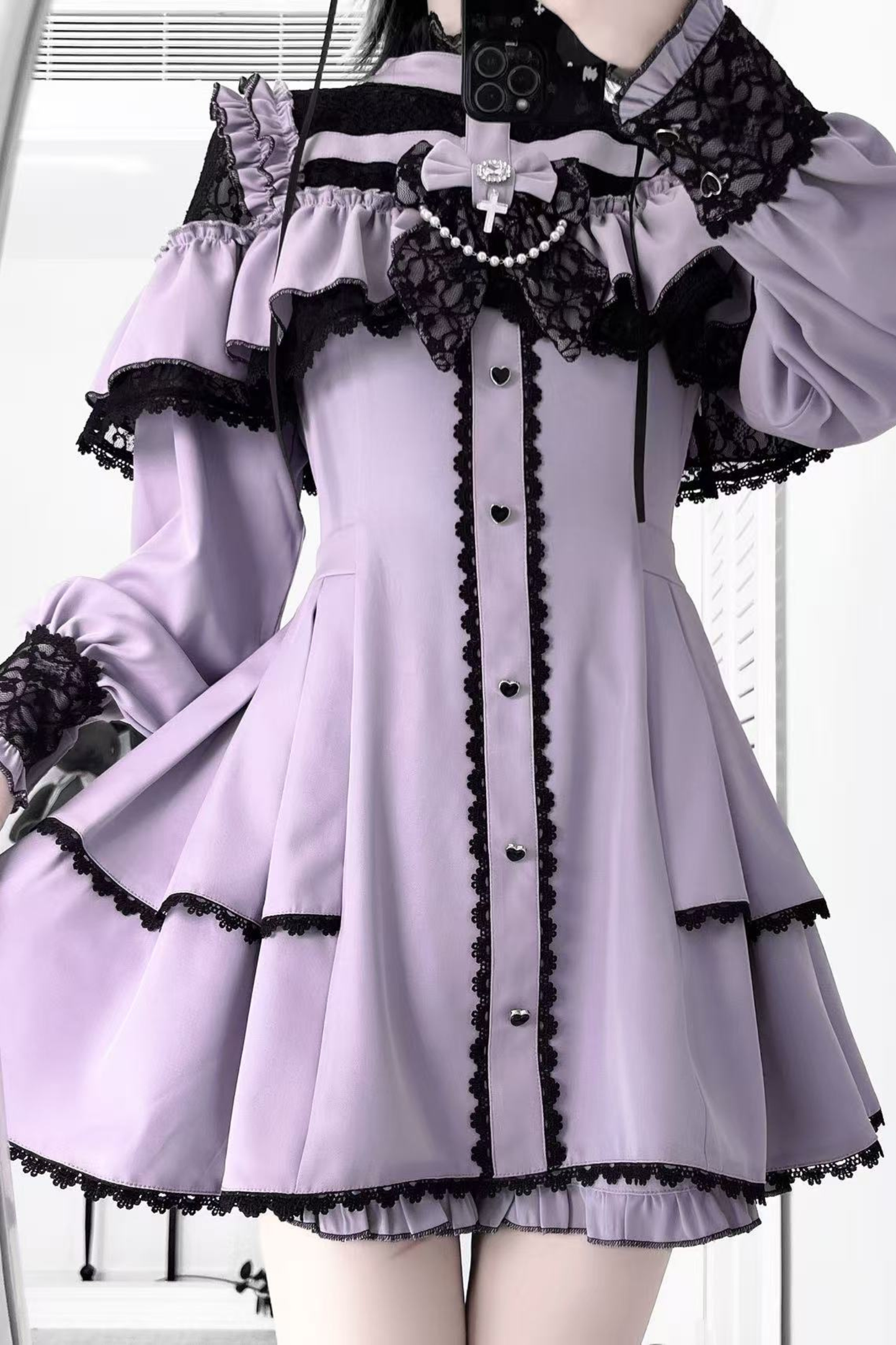 クロスバインディングスピリットドレス+ショートパンツ