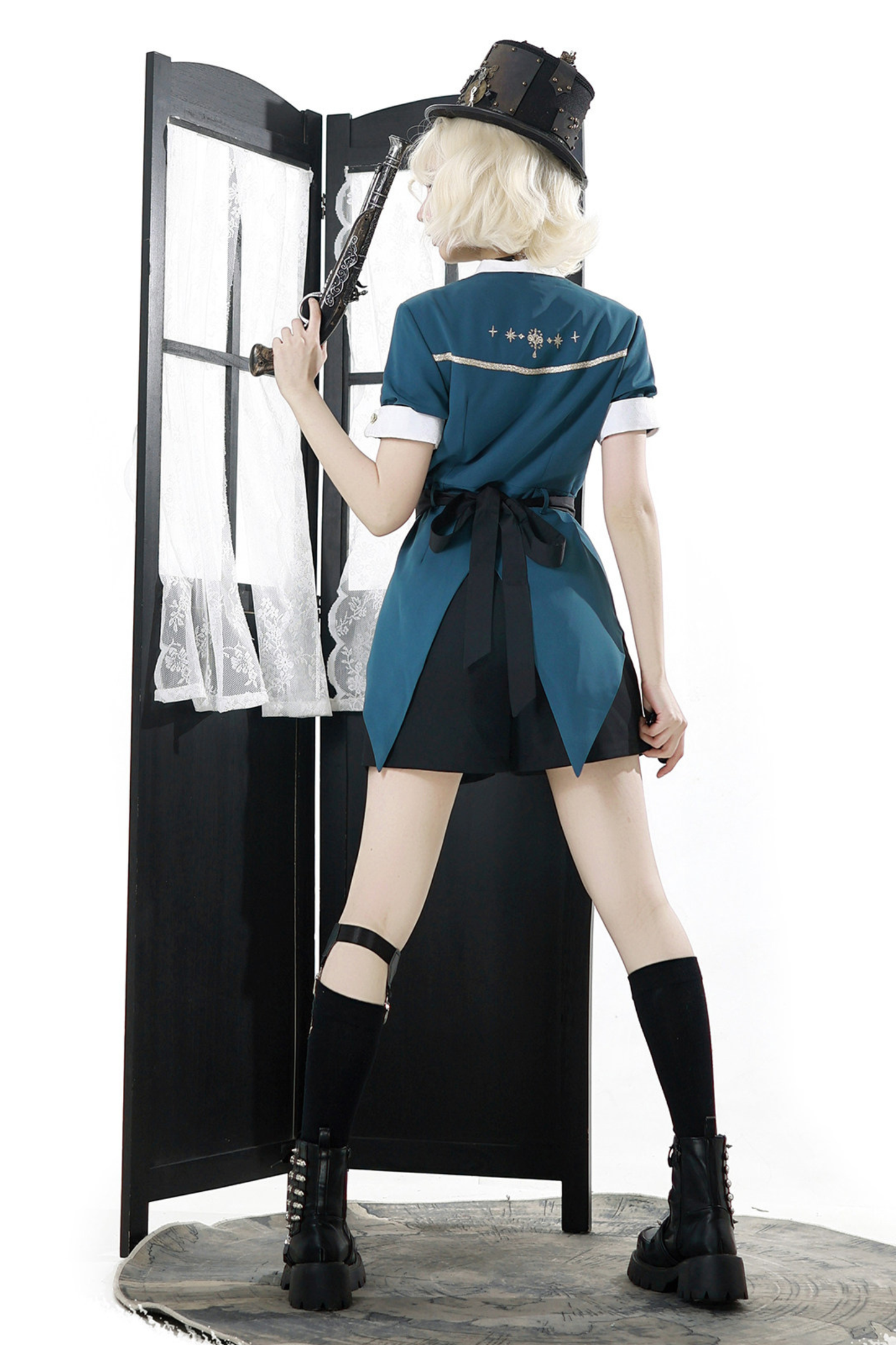 Steampunk Lolita Top + Shorts