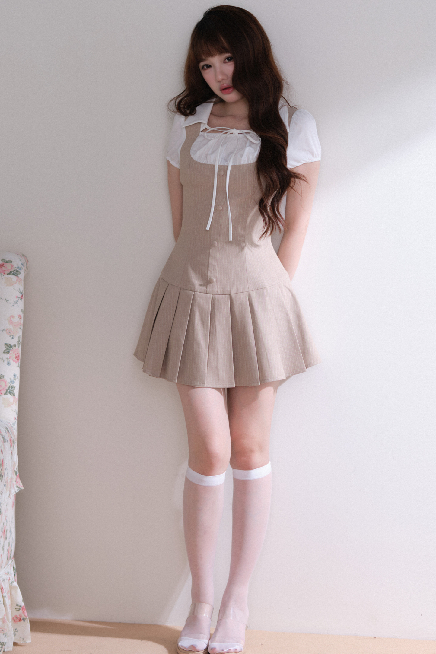 Robe à plis douce