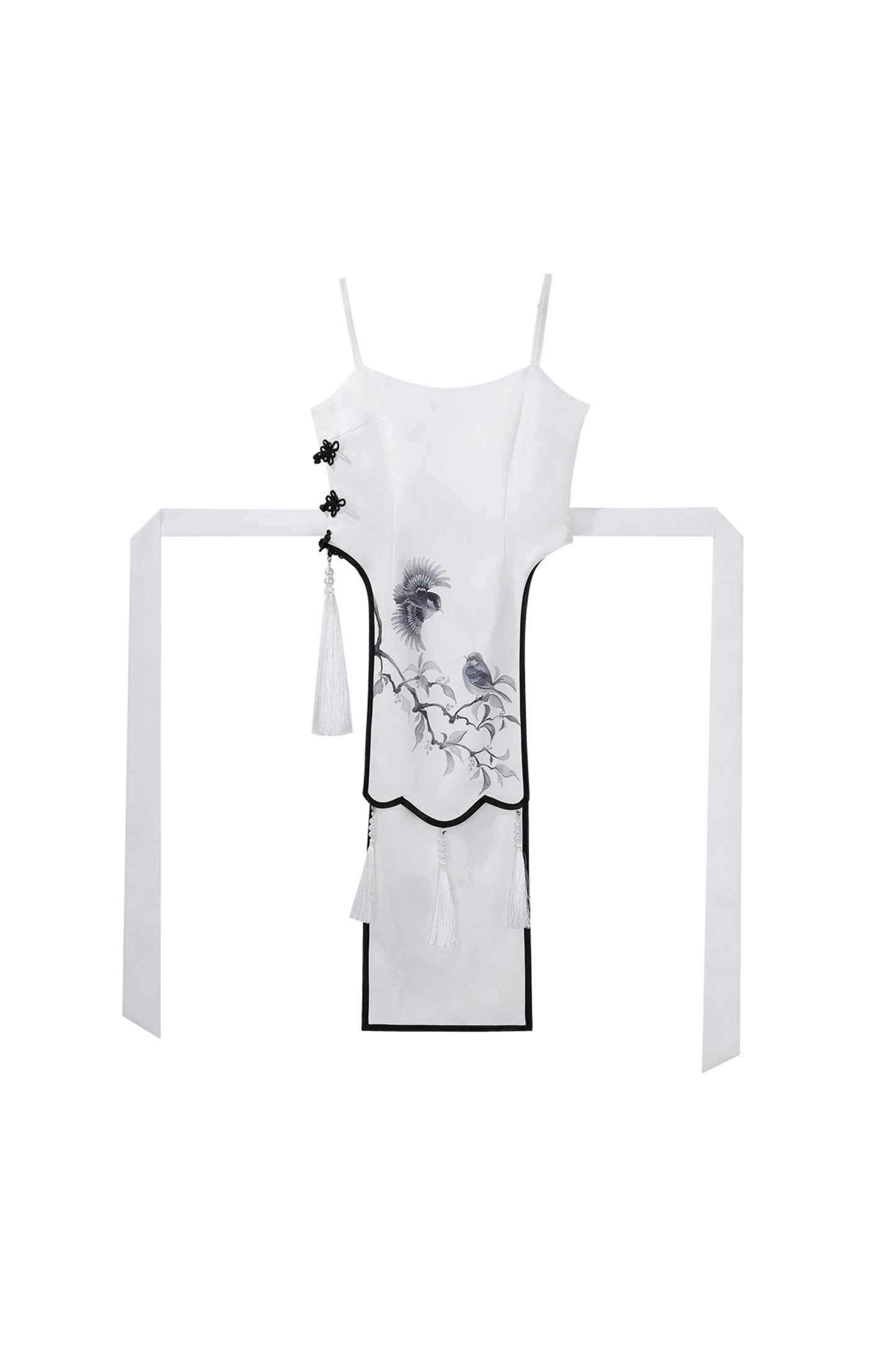 チャイナトップス+スカート+キャミソールドレス+レッグウォーマー