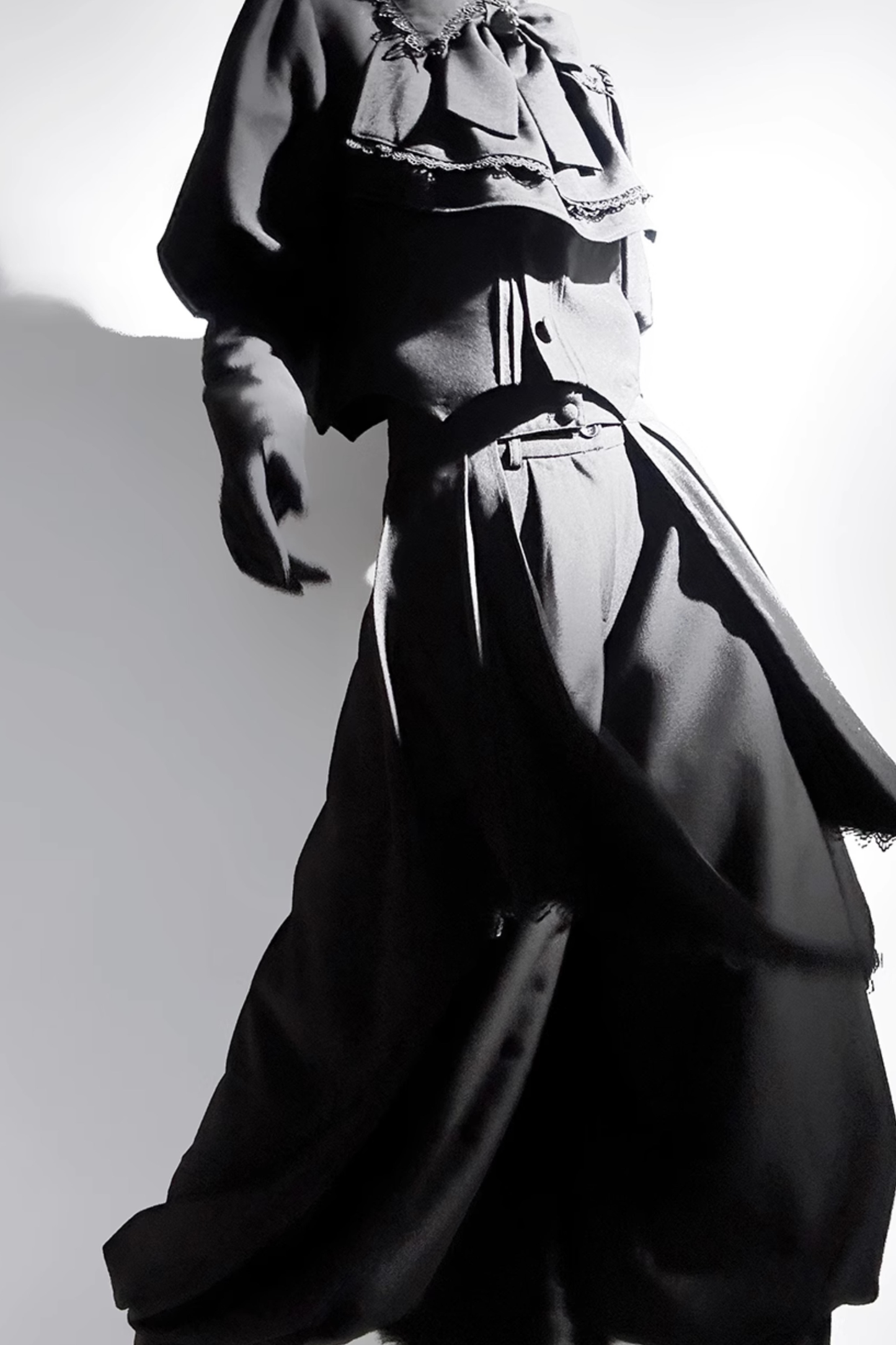 レトロゴシックロリータジャケット+パンツ