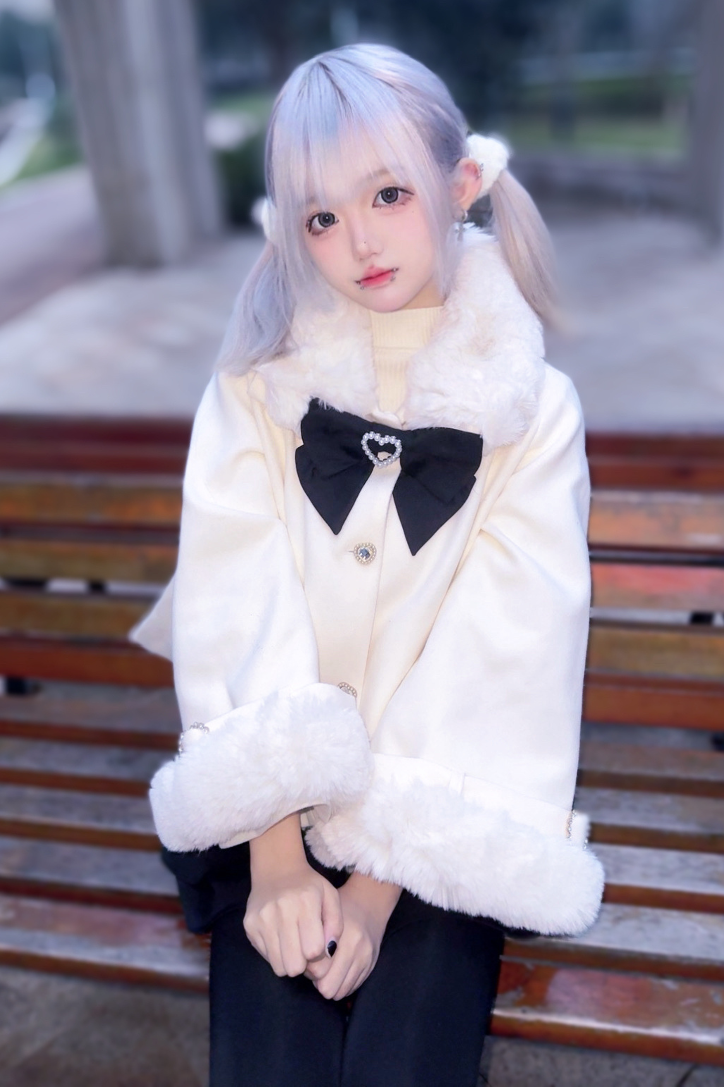 Fur Cute Snow Short Coat