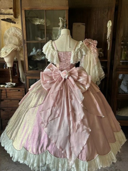 【2月5日予約締切】ロマンティックローズエレガントプリンセスドレスコンプリートセット