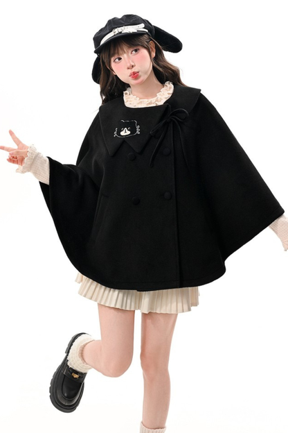 キャットドールカラーリボンマント