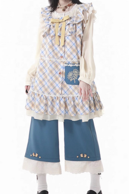 Sunflower Dream Girl Dress + Vest + Shirt + Pants
